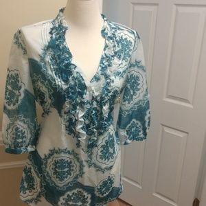 NY & co Semi sheer tunic/cover up